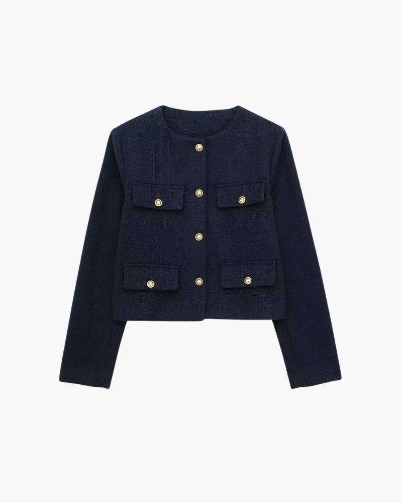 Cropped Savile Blazer