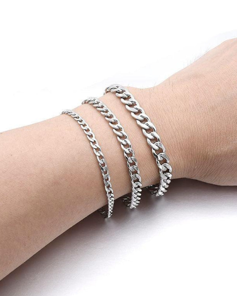 Pulseira de Corrente Estilo Old Money