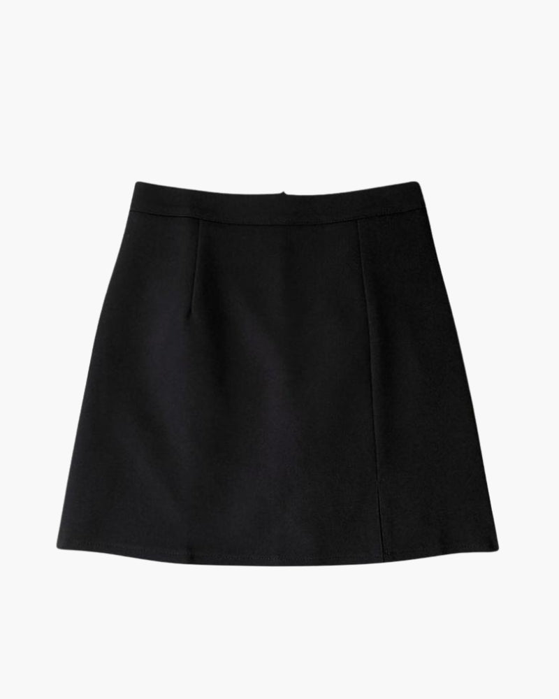 Mini Saia Oxford Estilo Reto