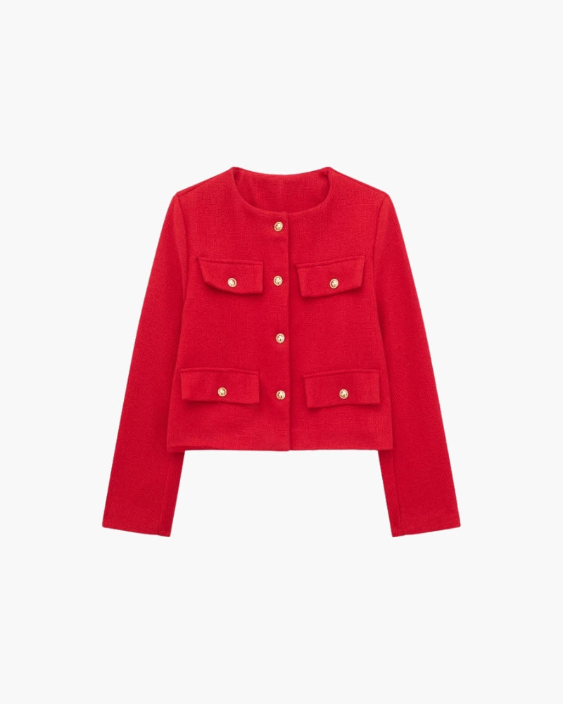 Cropped Savile Blazer