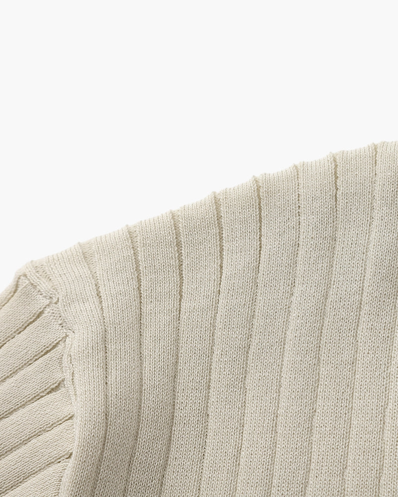 Premium Polo with Cinnamon Texture