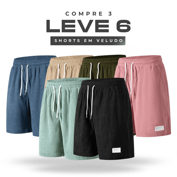 Kit com 6 Shorts Anella Men