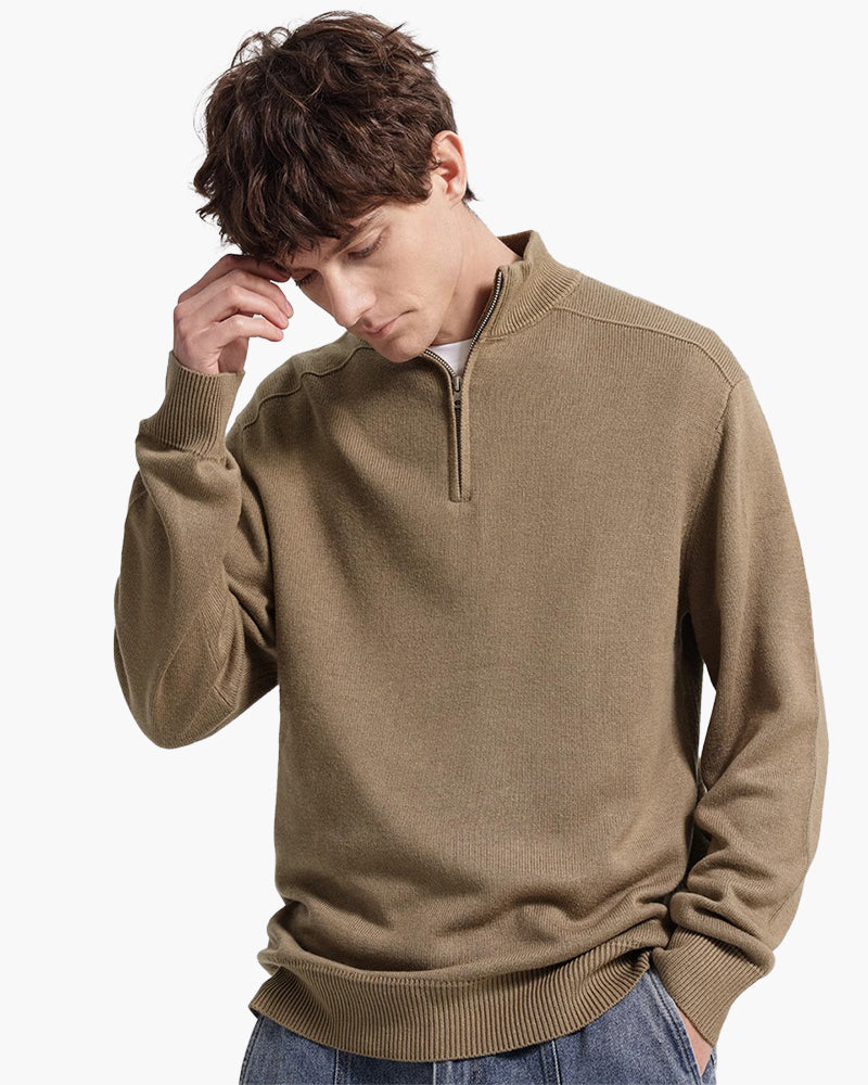 100% Lã Merino com Fecho Zipper