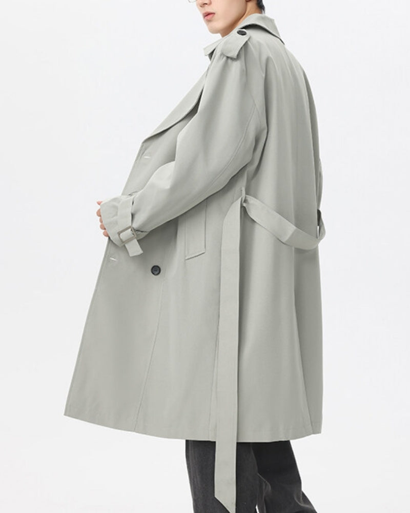 Clássico Trench Coat Reversível