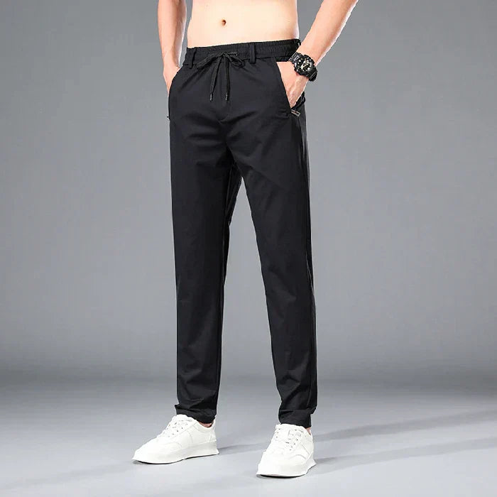 Kit com 3 Fly Confort™ - Calça Masculina em Seda Gelo e Poliéster