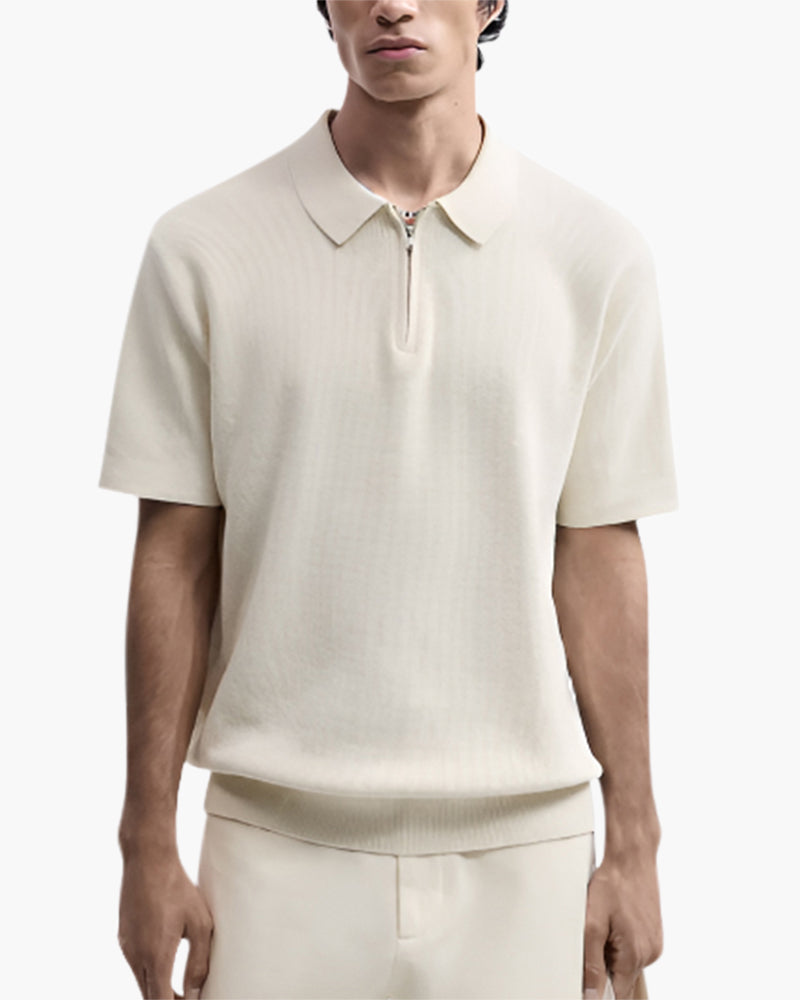 Polo Marbella com Fecho de Zíper