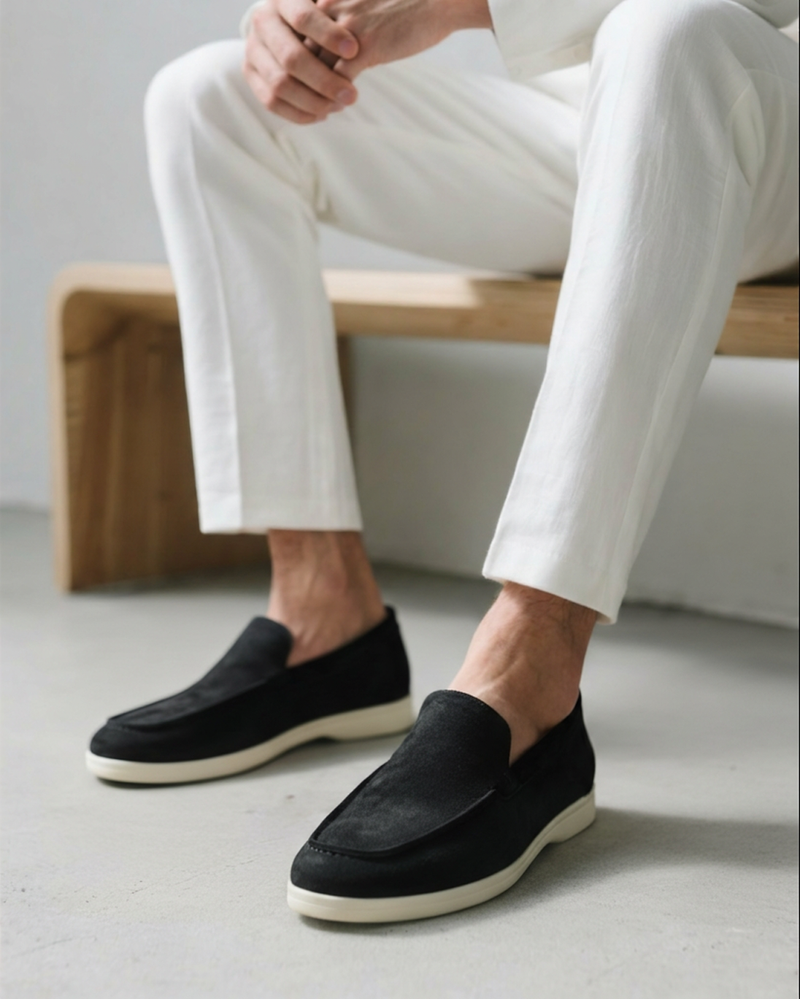 Old Money Suede Moccasins