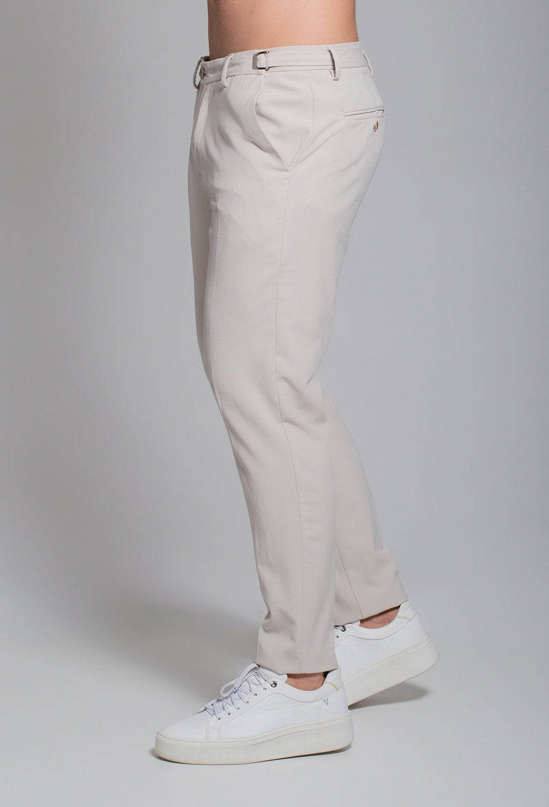 Calça Alfaiataria com Ajuste e Botão Lateral: Kit com 3 Unidades