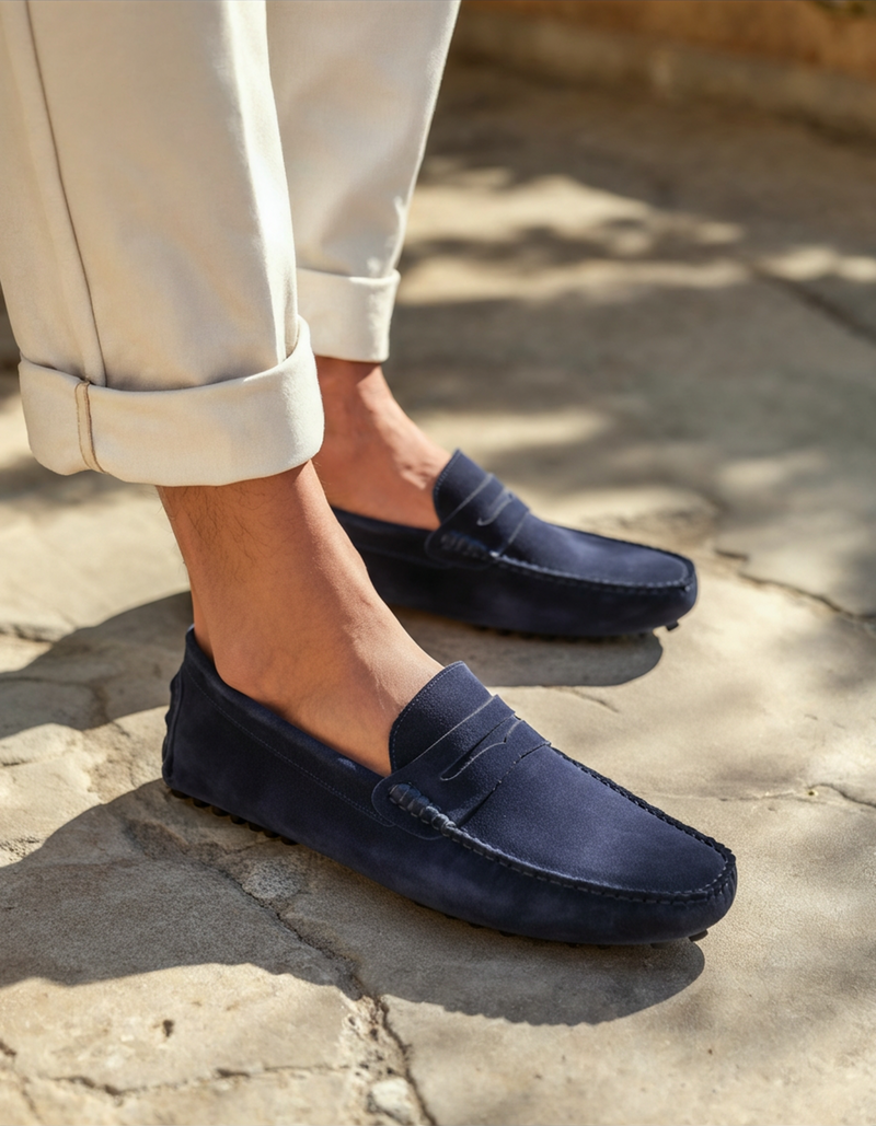 Suede Moccasins