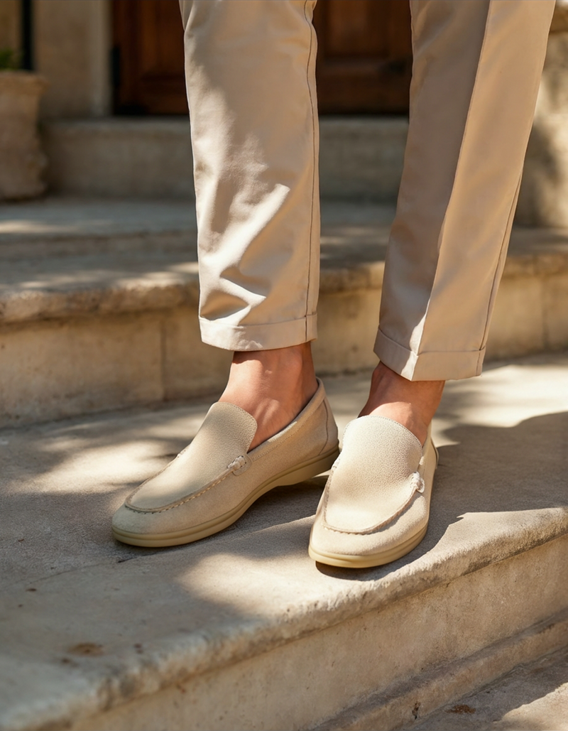 Premium Suede Loafers - Classic Old Money Style