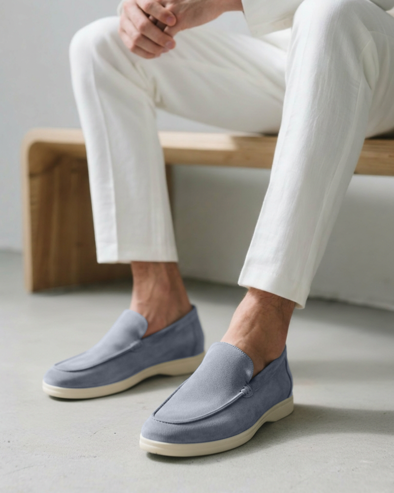 Old Money Suede Moccasins
