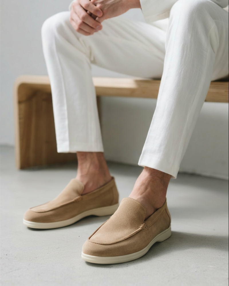 Old Money Suede Moccasins
